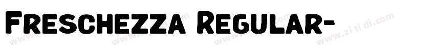 Freschezza Regular字体转换 Freschezza Regular字体转换